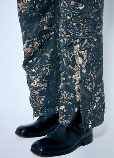 Diesel Pリントパンツ  グレー dsl0159005