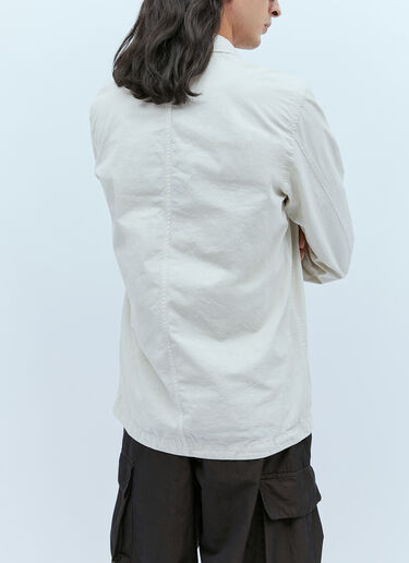 Stone Island コンパスパッチ オーバーシャツ ベージュ sto0154042