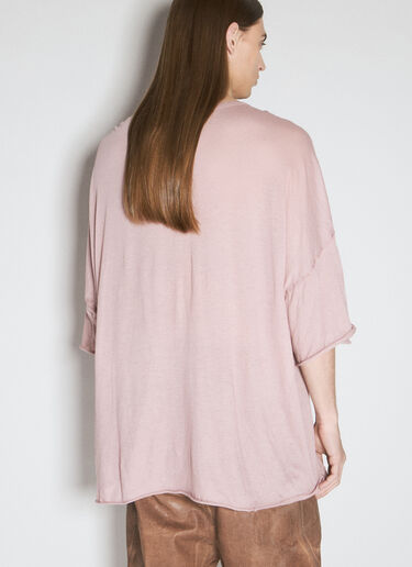 Rick Owens Tommy T-Shirt Pink ric0155014