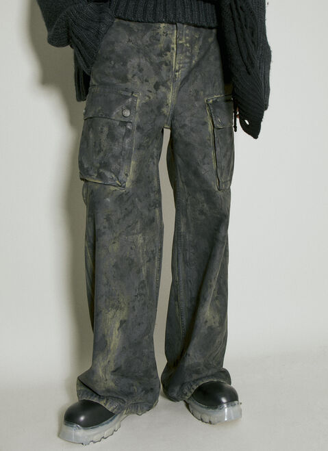 Guess USA コンバットカーゴパンツ ブラック gue0154005