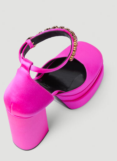 Versace Medusa Aevitas Platform Heels Pink vrs0249054