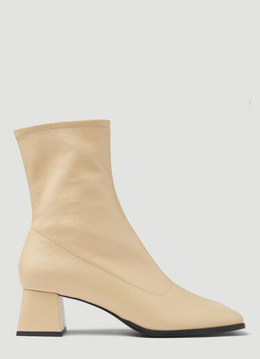 BY FAR Malik Ankle Boots Beige byf0246021