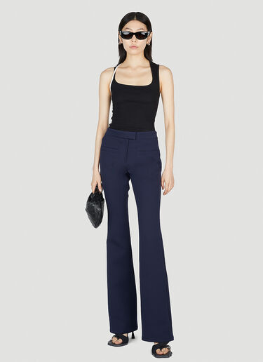 Courrèges 헤리티지 트윌 팬츠 블루 cou0252001