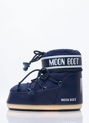 Moon Boot Icon Low Nylon Boots Blue mnb0358008