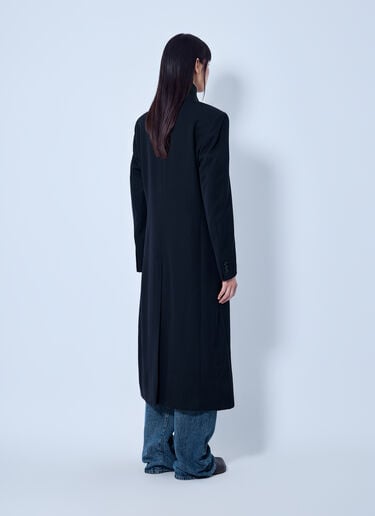LN-CC® - Our Legacy: Manta Gabardine Coat - Black Our Legacy Manta Gabardine Coat Black our0265020