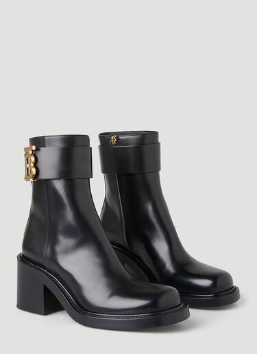 Burberry TB Ankle Boots Black bur0249091