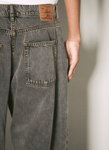 Y/Project Evergreen Paris' Best Patch Jeans Grey ypr0358008