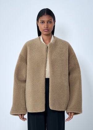 The Row Valorin Jacket Beige row0263007