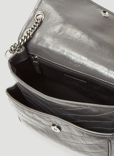 Saint Laurent Niki Medium Shoulder Bag Grey sla0241062