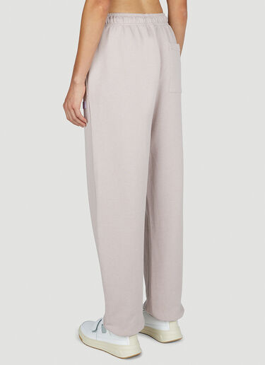 Acne Studios 方脸贴饰运动裤 浅紫色 acn0251037