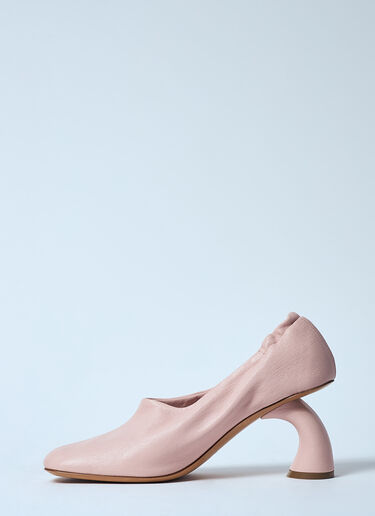 Dries Van Noten Leather Pumps Pink dvn0257001