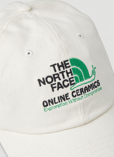 The North Face x Online Ceramics Baseball Cap White tnf0148038