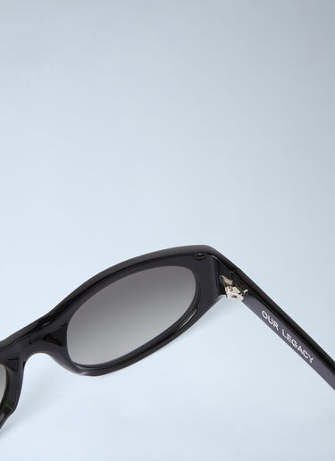 Our Legacy Unwound Sunglasses Black our0352020