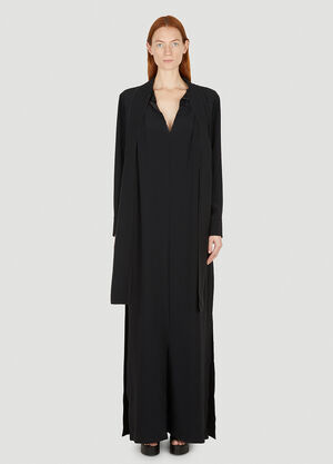 Capasa Milano Split Dress Black cps0250008