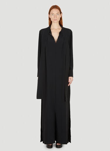 Capasa Milano 스플릿 드레스 블랙 cps0250008