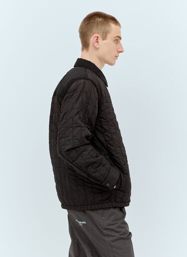 Stone Island Quilted Jacket Black sto0156040