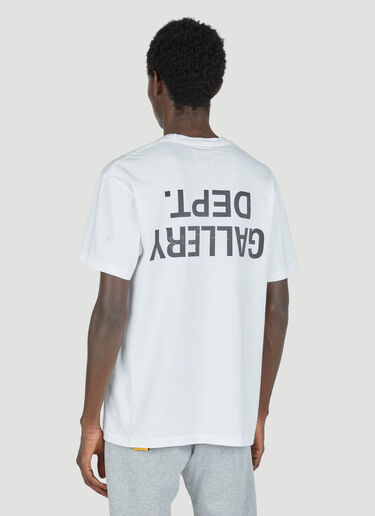 Gallery Dept. Logo Print T-Shirt White gdp0152009