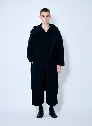 Homme Plissé Issey Miyake Cropped Pleated Pants Black hmp0159011