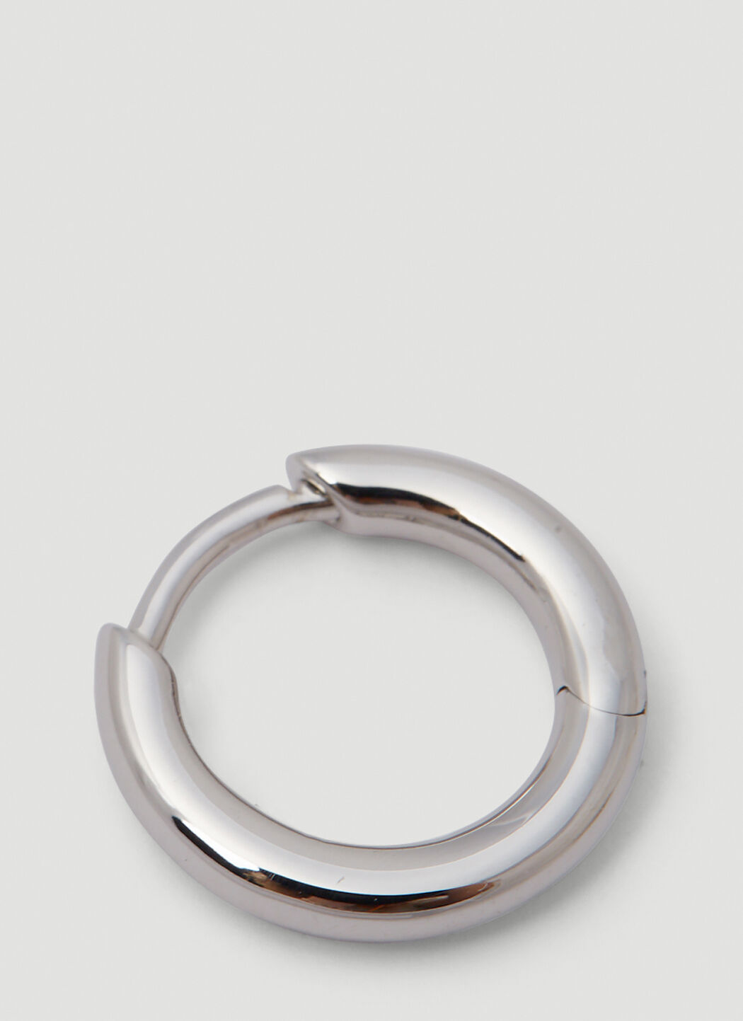 Tom Wood Women's' Classic Small Hoop Earrings in Silver | LN-CC®