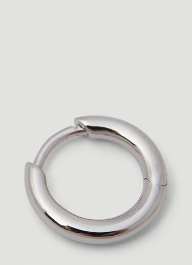 Tom Wood Classic Small Hoop Earrings Silver tmw0366017