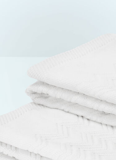 Missoni Set Of Two Chalk Towels White wps0691598