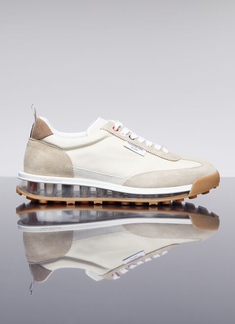 Saint Laurent Clear Sole Tech Runner Sneakers White sla0154029