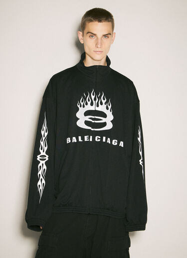 Balenciaga Tracksuit Jacket Black bal0157001