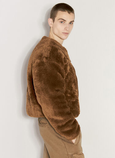 Entire Studios Furry Jacket Brown ent0155006