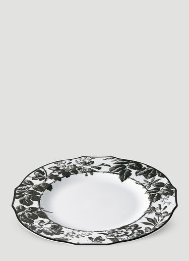 Set of Two Herbarium Dinner Plates Gucci Set of Two Herbarium Dinner Plates Black wps0690076