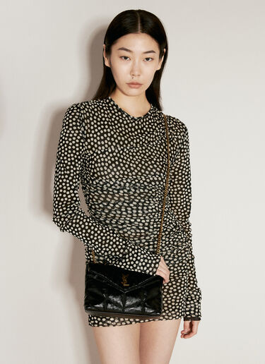 Toy 蓬松单肩包 Saint Laurent Toy 蓬松单肩包 黑色 sla0255091