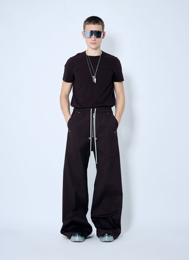 Rick Owens 와이드 벨라 팬츠 브라운 ric0159020
