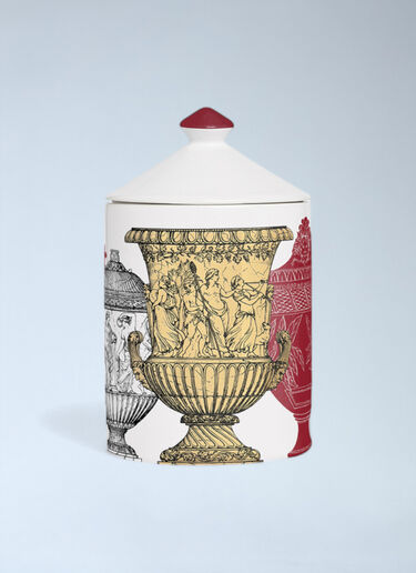 Fornasetti Small Se Poi Reperti Candle Multicolour wps0691902