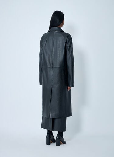 Leather Coat TOTEME Leather Coat Black tot0263049