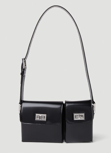 BY FAR Baby Billy Shoulder Bag Black byf0251023