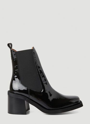 GANNI Heeled Chelsea Boots Black gan0247046