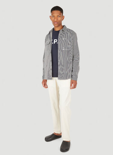 A.P.C. VPC Logo Sweatshirt Blue apc0149011