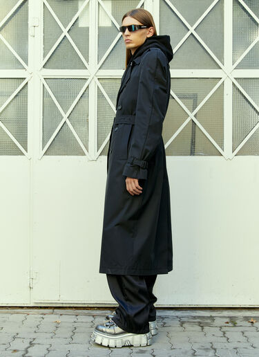 Tailored Trench Coat VTMNTS Tailored Trench Coat Black vtm0354002
