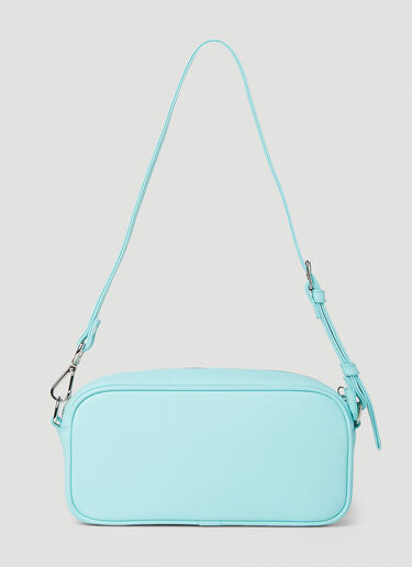 Courrèges Logo Baguette Shoulder Bag Light Blue cou0251021