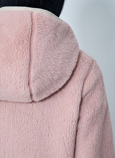 Moncler Grenoble Hooded Logo Motif Jacket Pink mog0262011