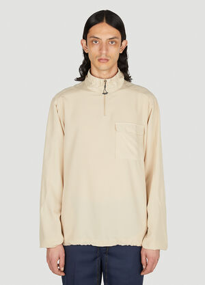 Soulland Marley Track Sweatshirt Beige sld0352015