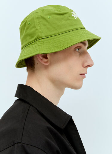 Stüssy Big Stock Bucket Hat Green sts0154021