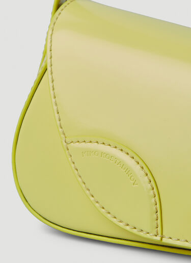 KIKO KOSTADINOV Trivia Baguette Shoulder Bag Yellow kko0248021