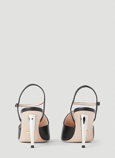 Gucci Blondie High Heel Sandals Black guc0251158