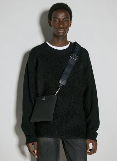 Vivienne Westwood スクワイア スクエア クロスボディバッグ ブラック vvw0153018