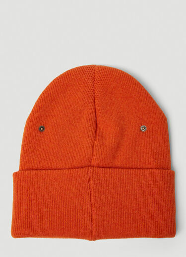 424 Snap Button Beanie Hat Orange ftf0150012