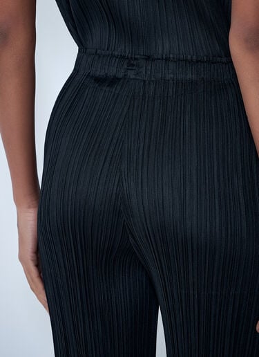 Pleats Please Issey Miyake Pleated Pants Black plp0263002