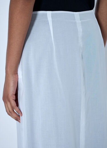 LN-CC® - The Row: Ismara Maxi Skirt - White The Row Ismara Maxi Skirt White row0265002