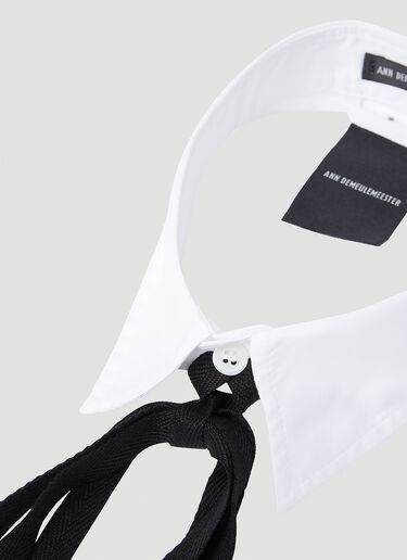 Ann Demeulemeester Adela Shirt Collar White ann0252014