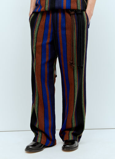 Song for the Mute Striped Lounge Pants Multicolour sfm0156011