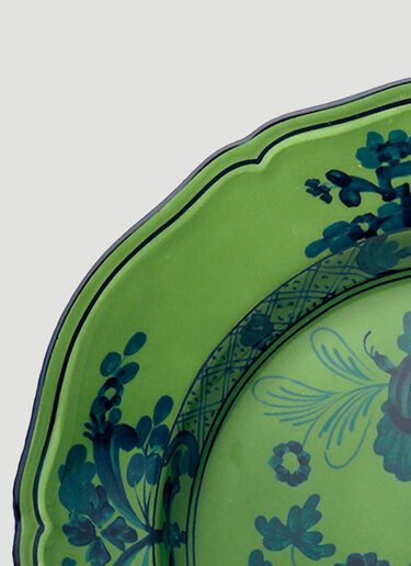 Set of Two Oriente Italiano Dinner Plate Ginori 1735 Set of Two Oriente Italiano Dinner Plate Green wps0670096
